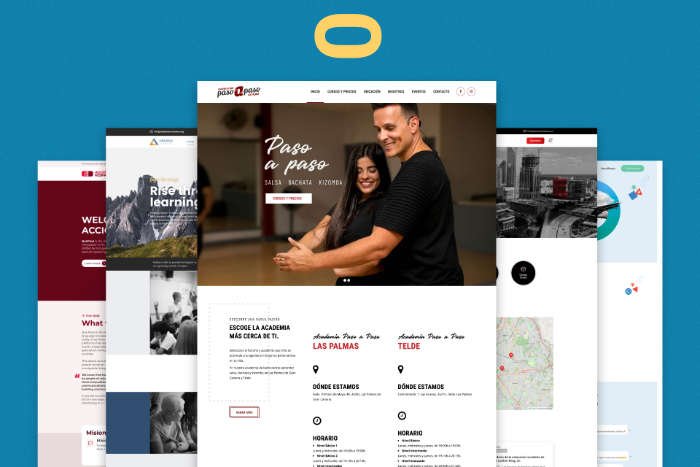 Ejemplos de páginas web